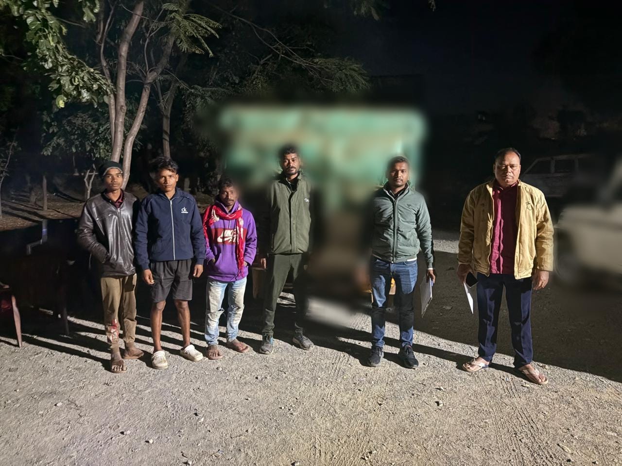 संयुक्त टीम ने किया 246 कट्टा अवैध धान जब्त…